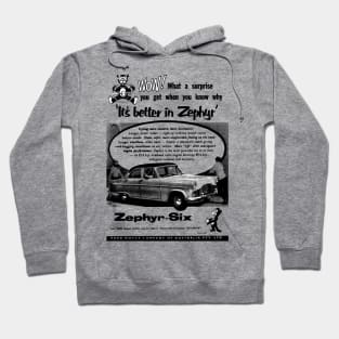 FORD ZEPHYR SIX - advert Hoodie